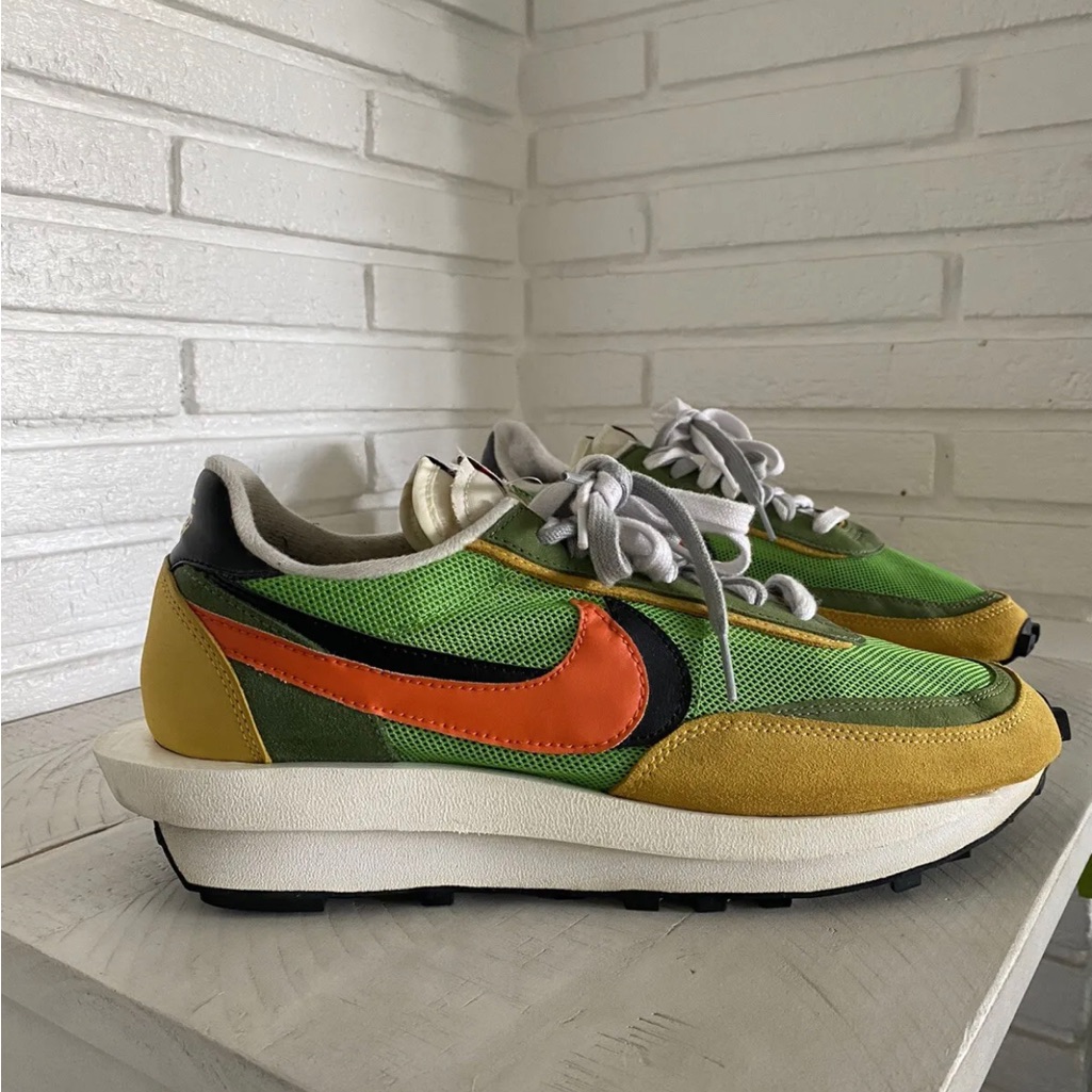 Size 11.5 Green Gusto Sacai Nike Ldwaffle X Sacai Green Gusto 2019 Bv0073-300